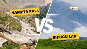 Bhrigu Lake vs Hampta Pass trek comparison — Trekking Cougars guide 2026