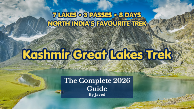 Kashmir Great Lakes Trek 2026 Complete Guide North Indian Trekkers